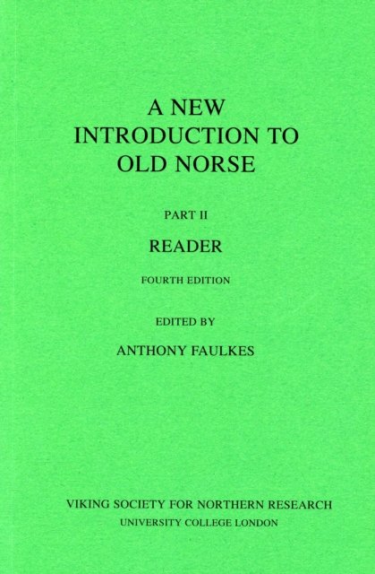 A New Introduction to Old Norse