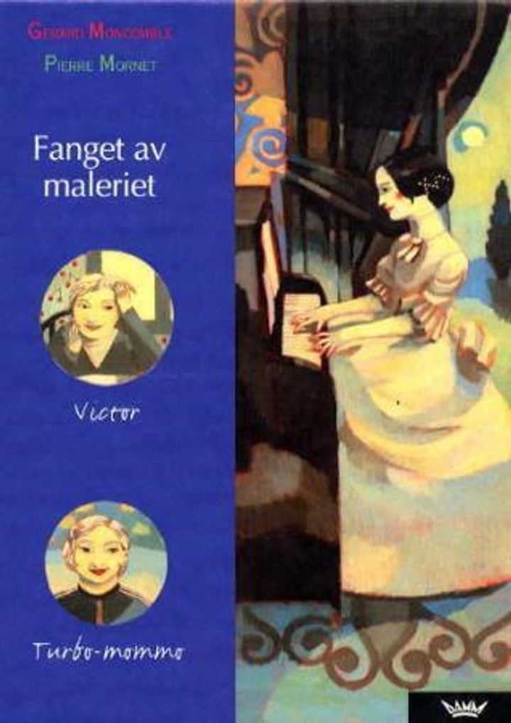 Fanget av maleriet!