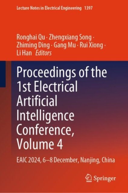 Proceedings of the 1st Electrical Artificial Intelligence Conference, Volume 4