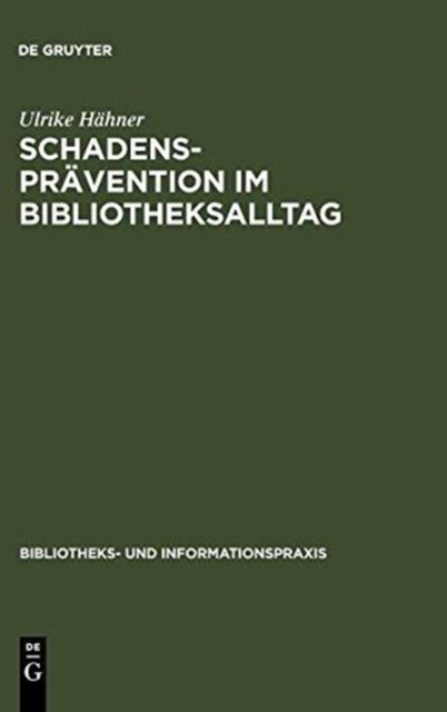 Schadenspravention Im Bibliotheksalltag