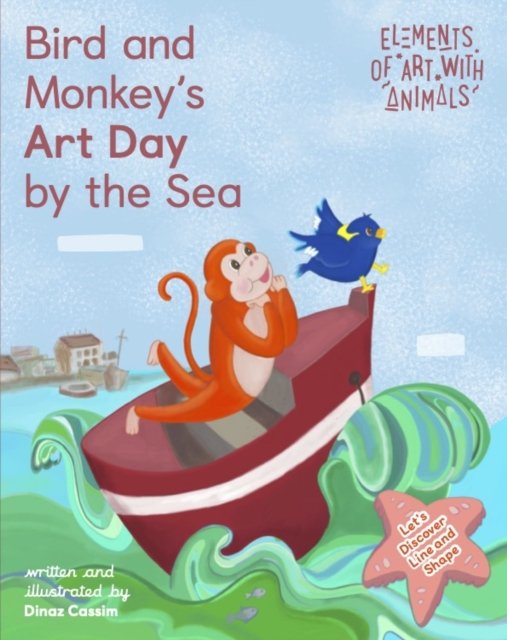 Bird and Monkey's Art Day by the Sea