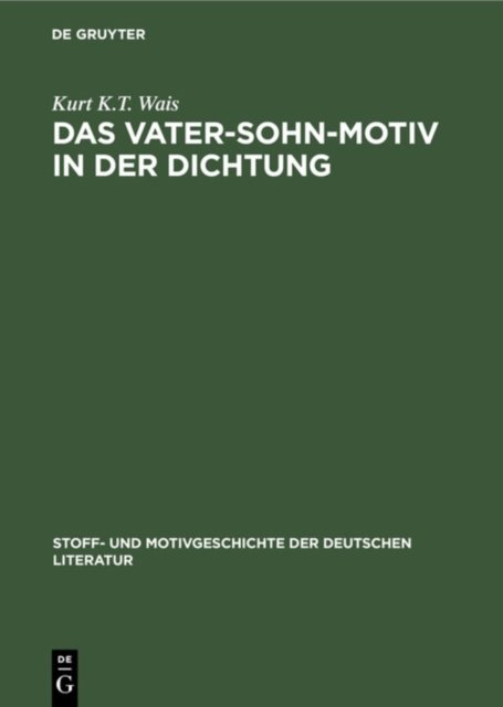 Vater-Sohn-Motiv in der Dichtung