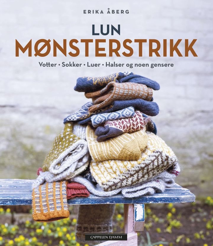 Lun mønsterstrikk - votter, sokker, luer, halser og noen gensere