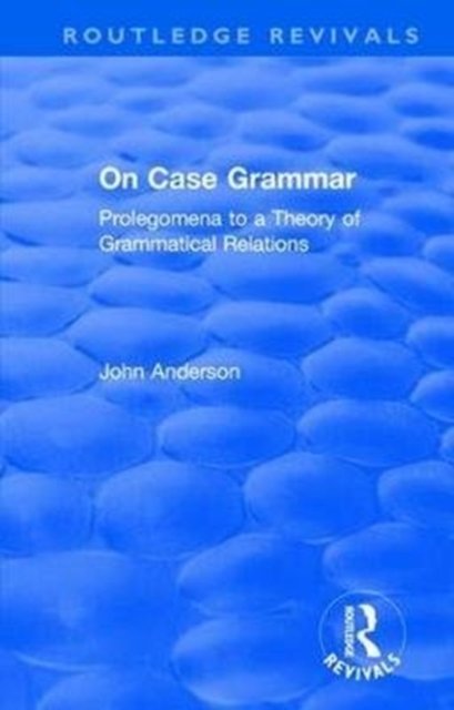 On Case Grammar