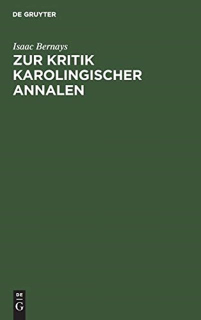 Zur Kritik Karolingischer Annalen