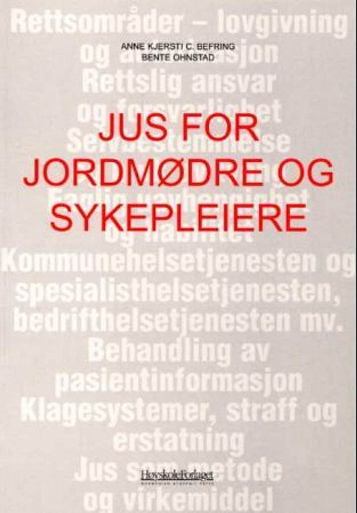Jus for jordmødre og sykepleiere