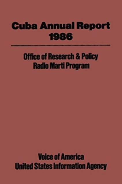 Cuba Annual Report