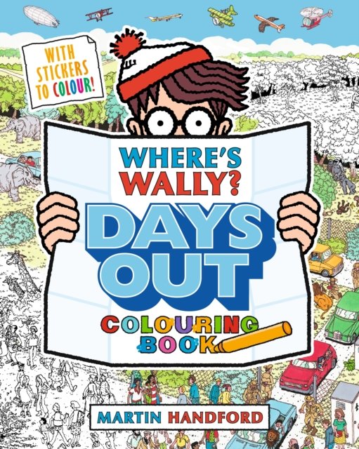 Where''s Wally? Days Out: Colouring Book