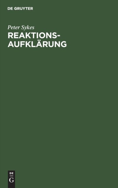 Reaktionsaufklarung