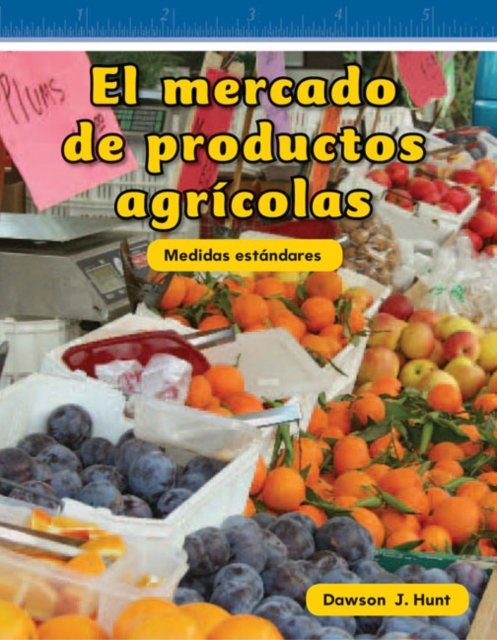 mercado de productos agricolas
