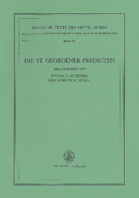 St. Georgener Predigten