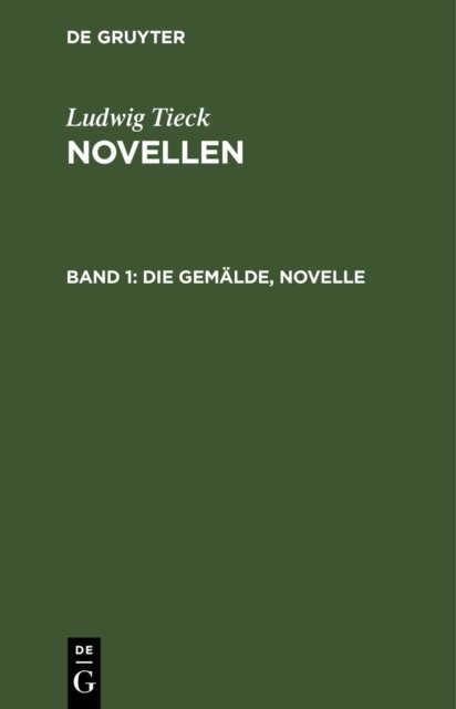 Die Gemälde, Novelle