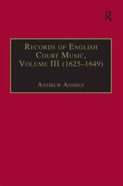 Records of English Court Music