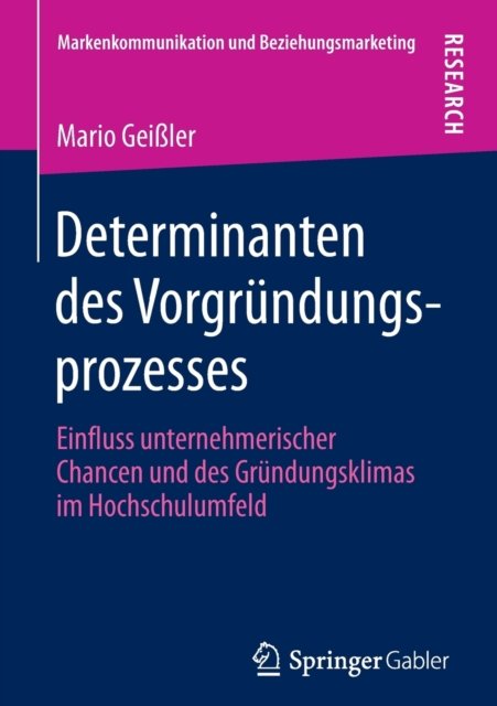 Determinanten des Vorgrundungsprozesses