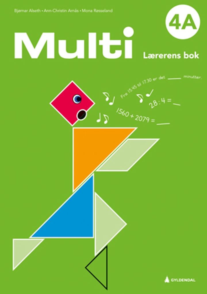 Multi 4A, 3. utgave - Lærerens bok : matematikk for barnetrinnet
