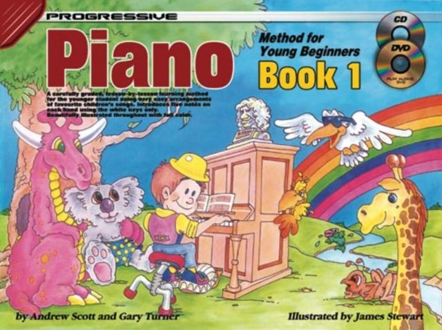 Progressive Piano Method for Young Beginners-Bk 1