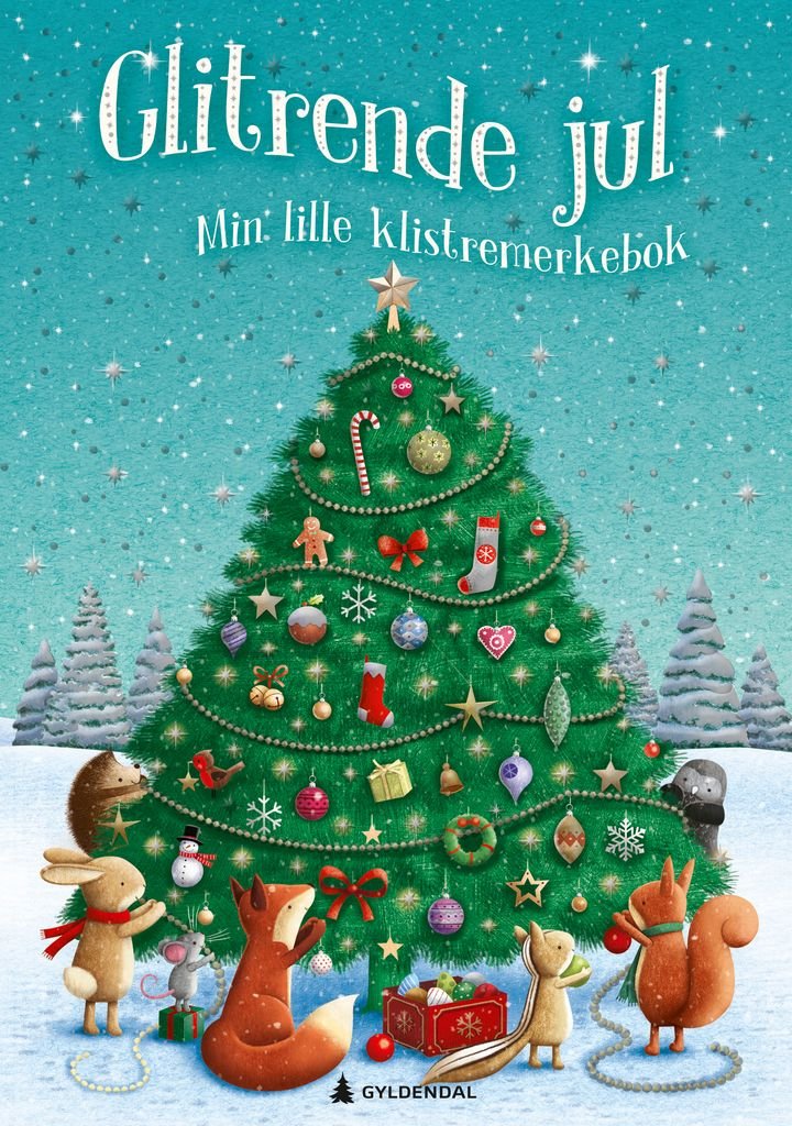 Glitrende jul - min lille klistremerkebok