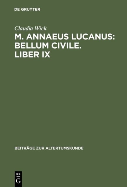 Einleitung, Text und Ubersetzung