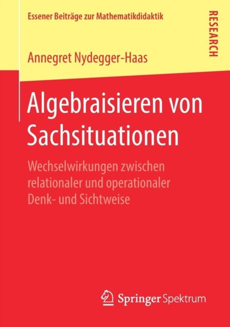 Algebraisieren von Sachsituationen