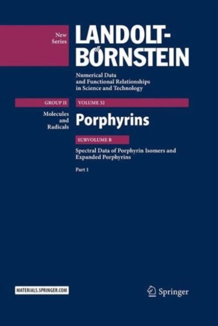 Porphyrins - Spectral Data of Porphyrin Isomers and Expanded Porphyrins
