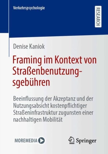 Framing im Kontext von Straßenbenutzungsgebuhren