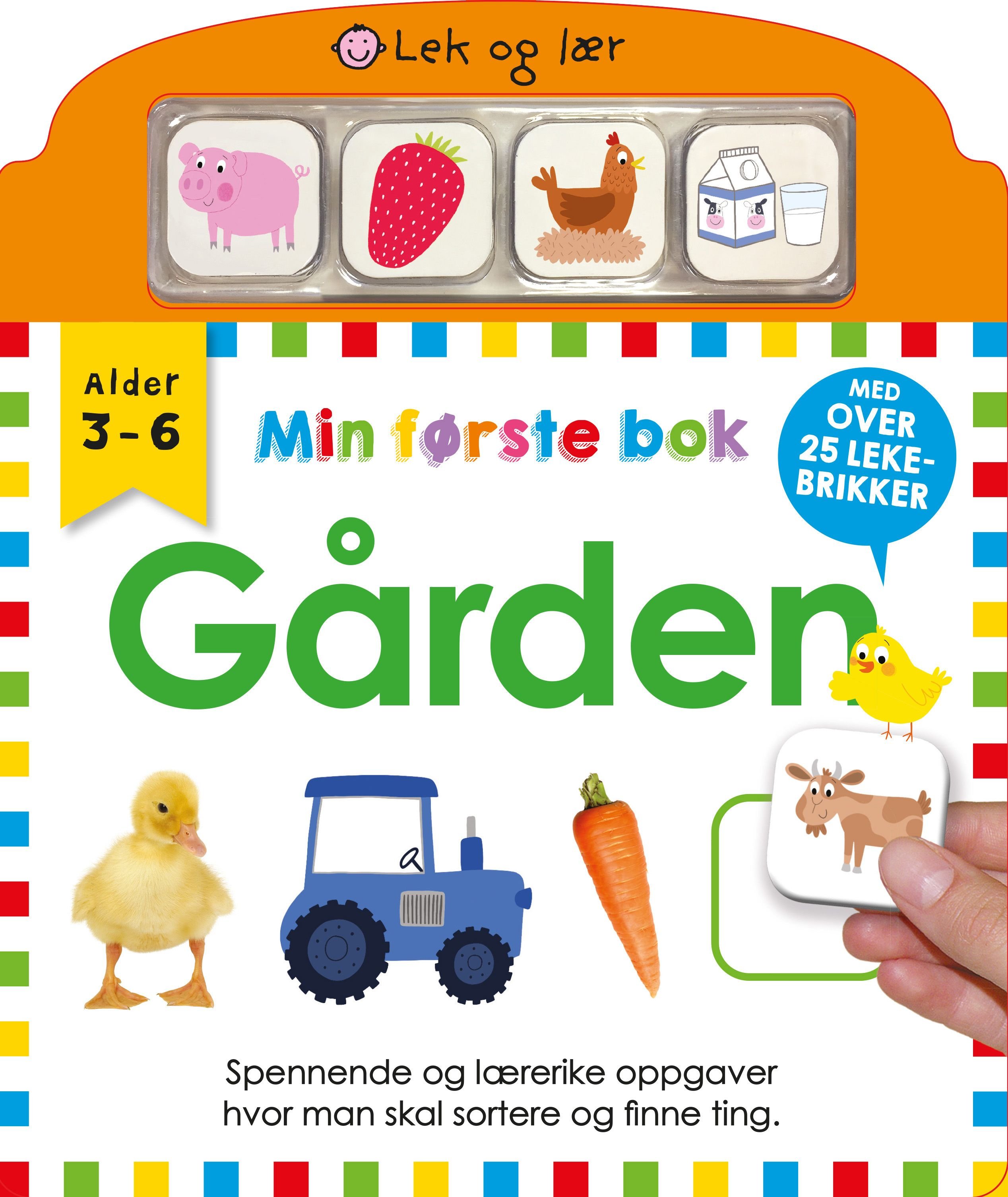 Gården - spennende og lærerike oppgaver hvor man skal sortere og finne ting