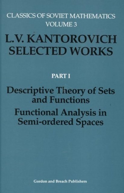 Descriptive Theory of Sets And Functions