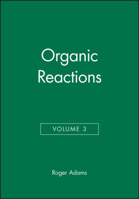 Organic Reactions V 3
