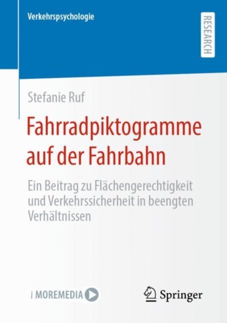 Fahrradpiktogramme auf der Fahrbahn