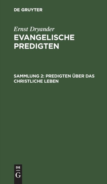 Predigten Uber Das Christliche Leben