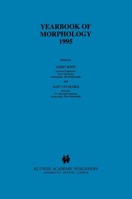 Yearbook of Morphology 1995