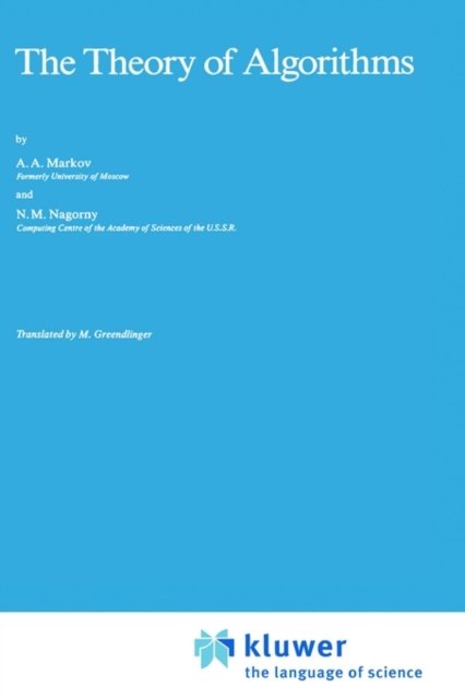 The Theory of Algorithms