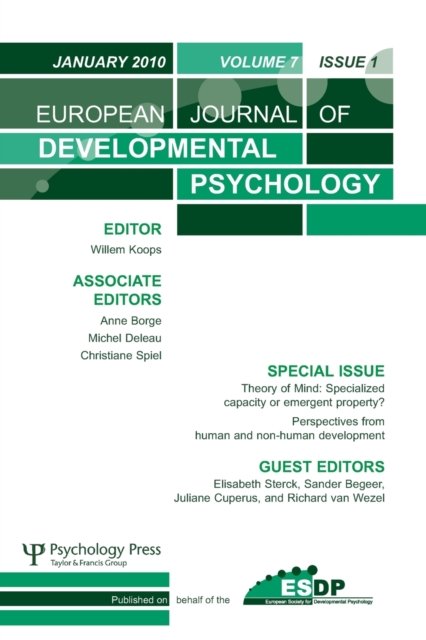 Theory of Mind: Specialized Capacity or Emergent Property? Perspectives from Non-human and Human Development