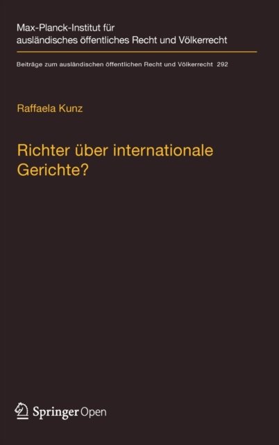Richter uber internationale Gerichte?