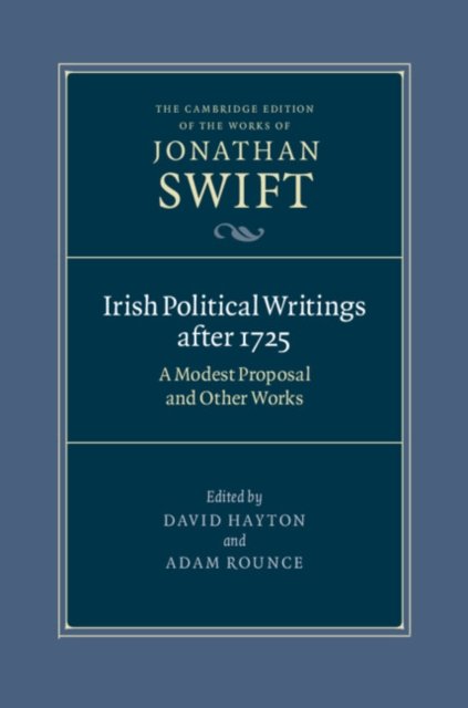 Irish Political Writings after 1725