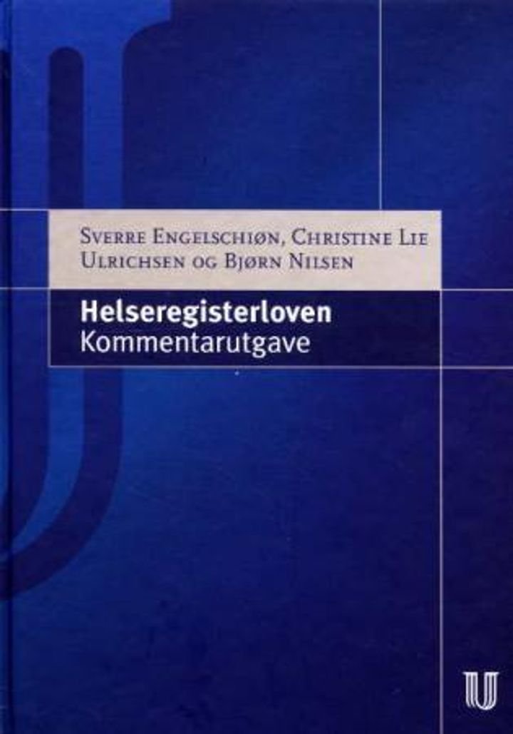 Helseregisterloven - kommentarutgave
