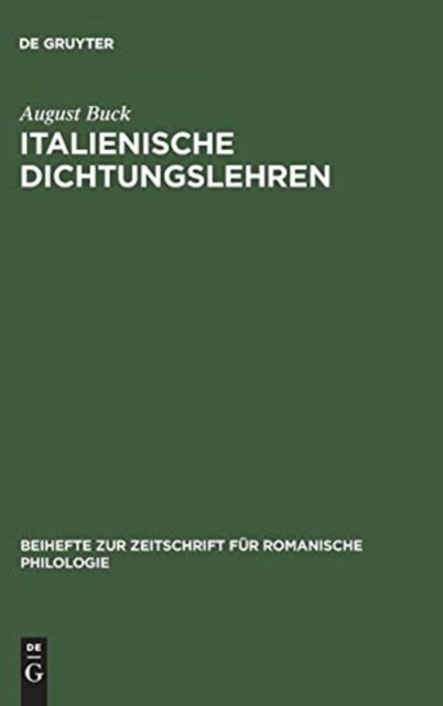Italienische Dichtungslehren
