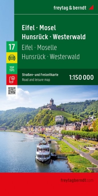 Eifel - Mosel - Hunsruck - Westerwald, street and Leisuremap