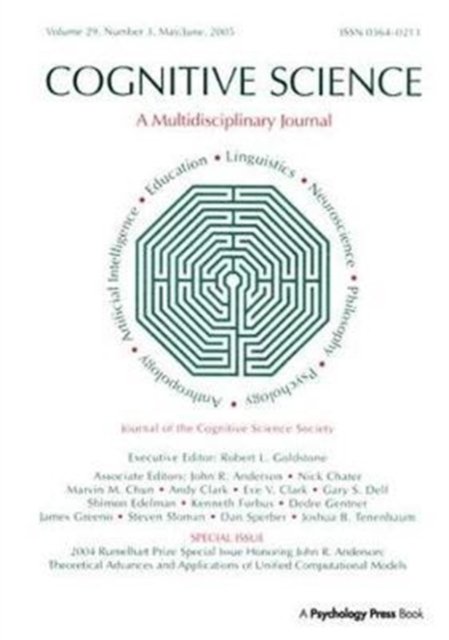 2004 Rumelhart Prize Special Issue Honoring John R. Anderson