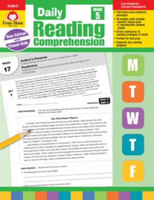 Daily Reading Comprehension, Grade 5 Te