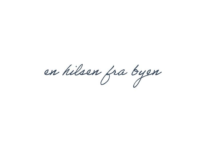 En hilsen fra byen