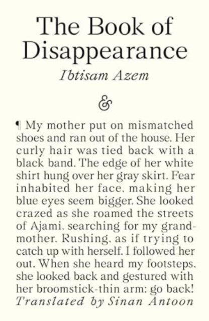 Book of Disappearance