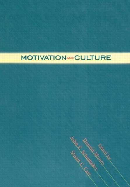 Motivation and Culture