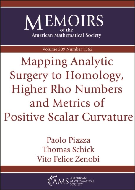 Mapping Analytic Surgery to Homology, Higher Rho Numbers and Metrics of Positive Scalar Curvature