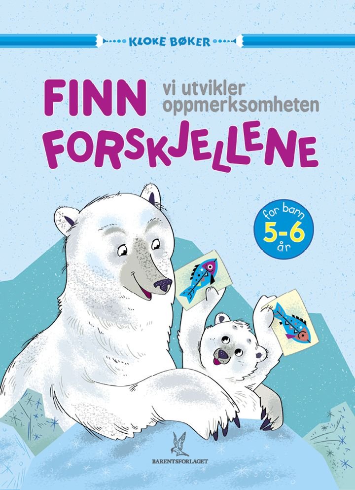 Finn forskjellene - vi utvikler oppmerksomheten : for barn i 5-6 årsalderen