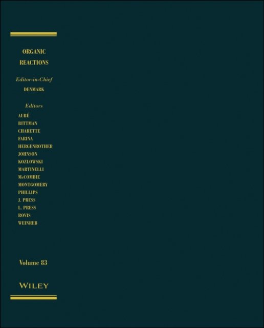 Organic Reactions, Volume 83