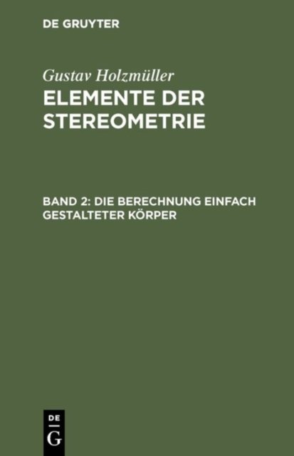 Die Berechnung Einfach Gestalteter Korper