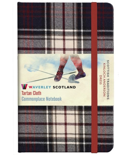 Waverley S.T. (M): Dress Pocket Genuine Tartan Cloth Commonplace Notebook