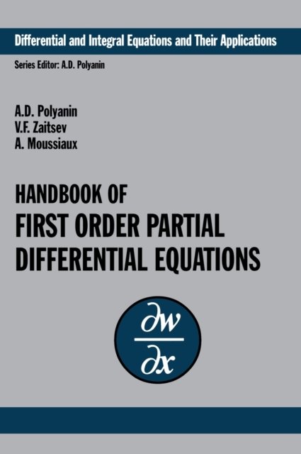 Handbook of First Order Partial Differential Equations