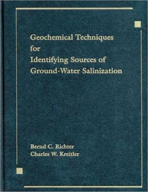 Geochemical Techniques for Identifying Sources of Ground-Water Salinization
